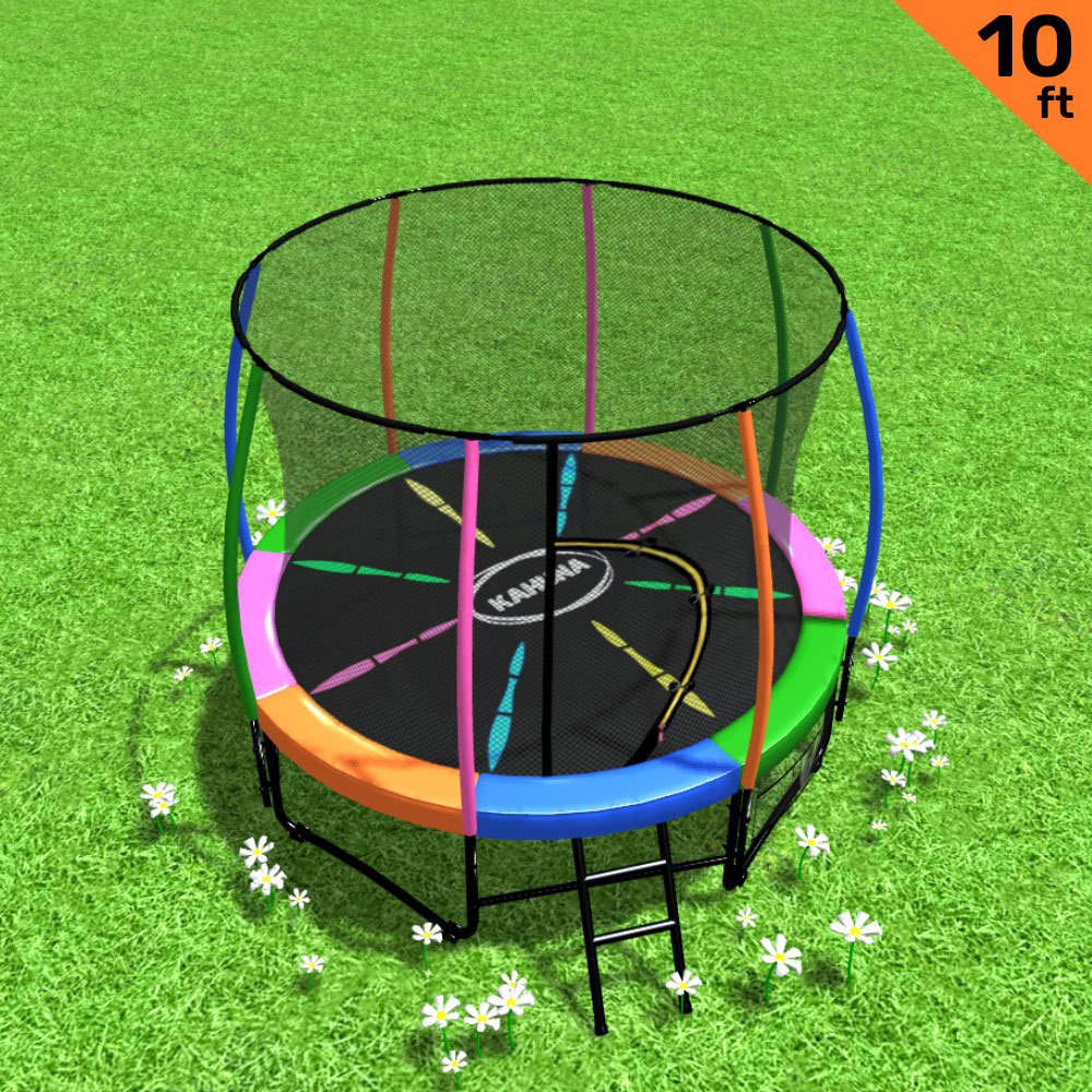Kahuna Rainbow 10ft Trampoline