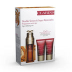 Clarins Double Serum & Super Restorative Age Defying Set - 3 Piece
