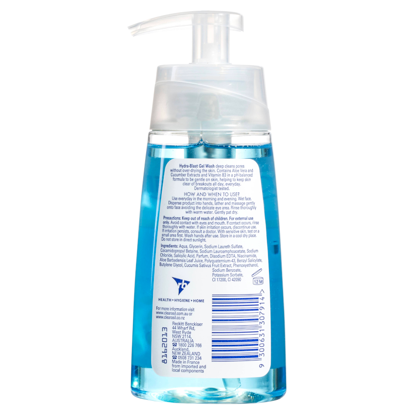 Clearasil Daily Clear Oil Free Daily Gel Wash 150ml