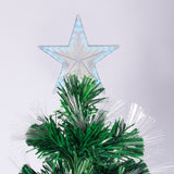 Christabelle 1.2m Enchanted Pre Lit Fibre Optic Christmas Tree  Stars