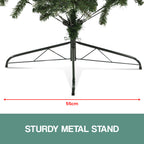Christabelle 2.4m Pre Lit LED Christmas Tree with Pine Cones