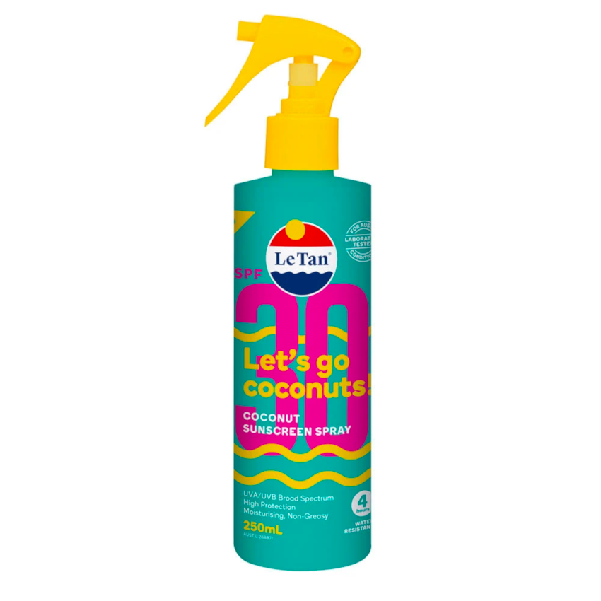 Le Tan SPF30 Coconut Sunscreen Spray 250ml