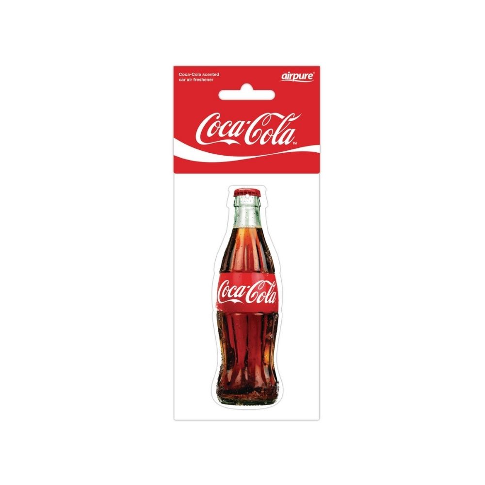 2 Pack x Coca-Cola Scented Car Air Freshener