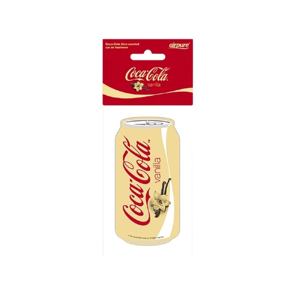 2 Pack x Coca-Cola Scented Car Air Freshener