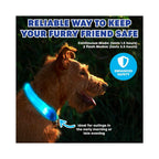 LED Light Up Pet Collar Cover