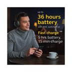 Jabra Elite 85h Wireless Noise-Canceling Headphones - Titanium Black