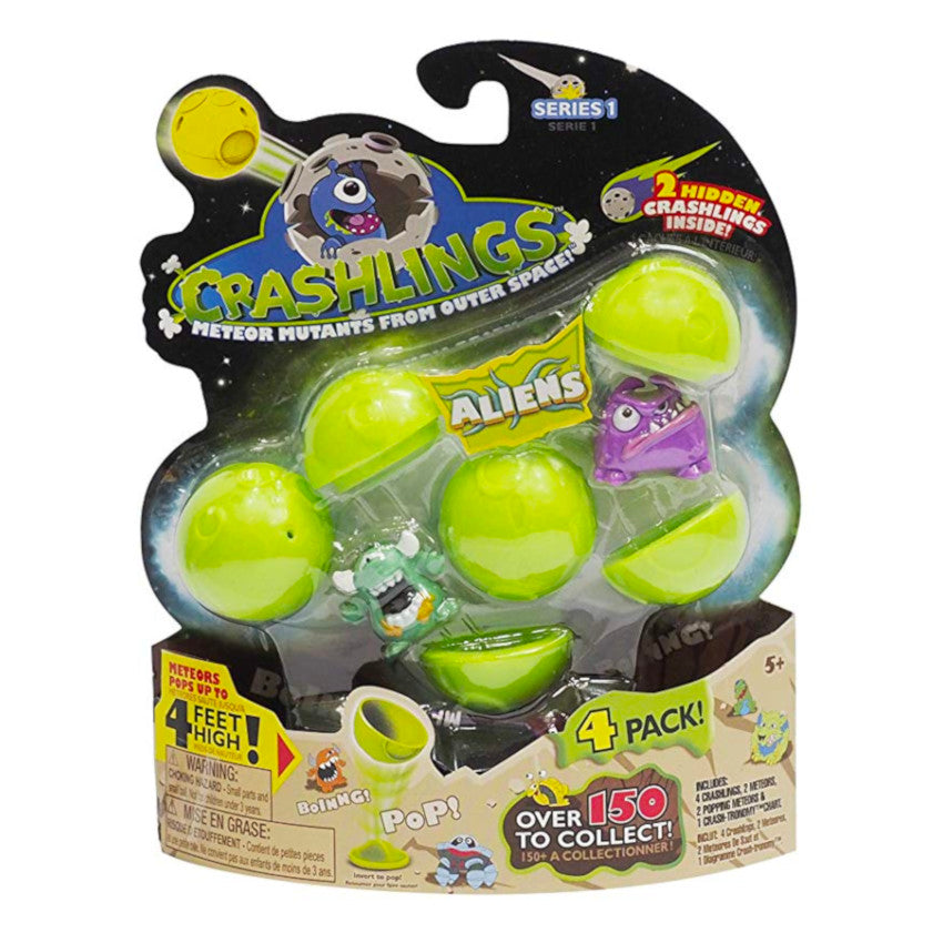 Crashlings Meteor Mutants From Outer Space - 4 Pack