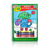Crayola Washable Mix & Match Book & Crayons
