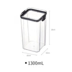 Crystal Clip Storage Box Container