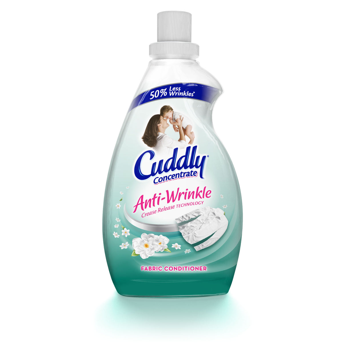 2 Pack x Cuddly Concentrate Anti Wrinkle Fabric Conditioner 450ml