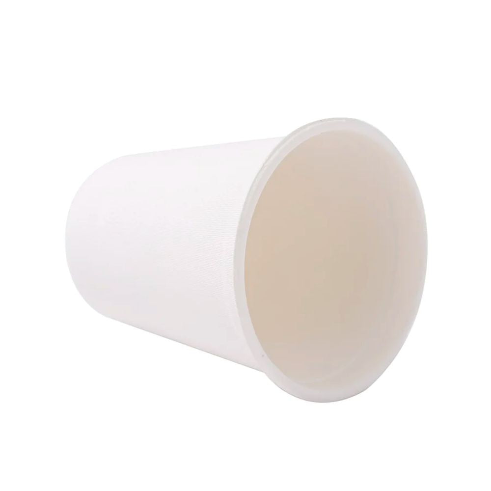 2 Pack x Lemon & Lime ECO Sugarcane Cups White 12pc - 250ml