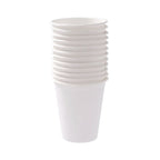 2 Pack x Lemon & Lime ECO Sugarcane Cups White 12pc - 250ml