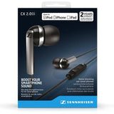 Sennheiser CX2.00i In-Ear Headphones (Black)
