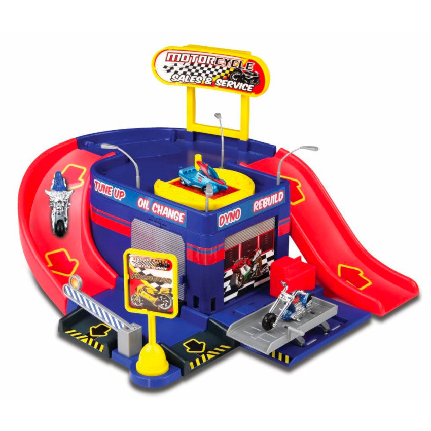 Maisto Fresh Metal Cycle Shop Playset