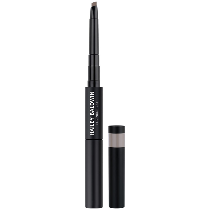 Perfect Brows Pencil & Clear Gel Duo by Hailey Baldwin for ModelCo - Medium/Dark