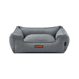 Paws & Claws Medium Pia Walled Pet Bed - 60x50x18 - Grey