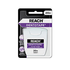3 Pack x Reach: Dentotape Extra Wide Wax Coated Cleaning Surface (20m)