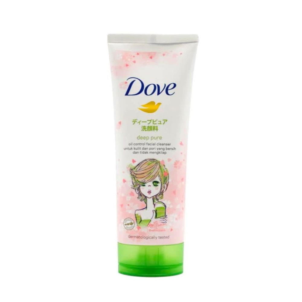 2 Pack x Dove Deep Pure Oil Control Facial Cleanser - 100g