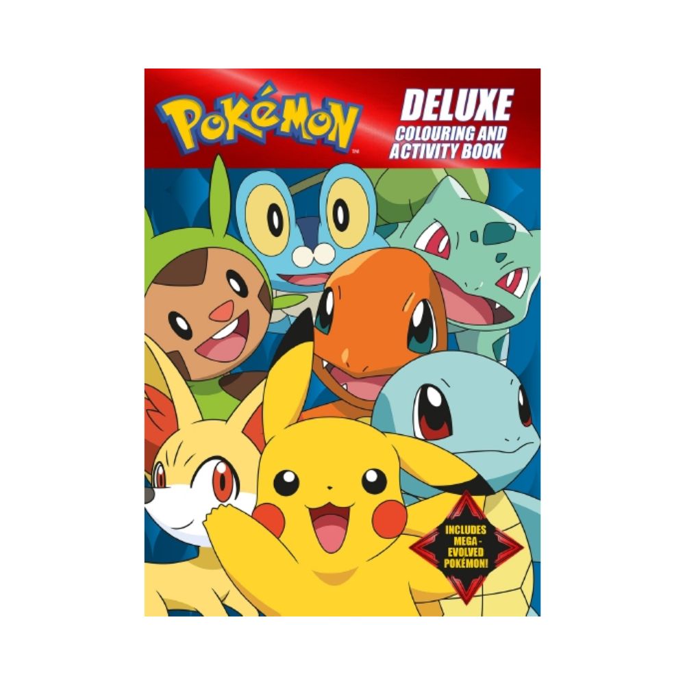 Pokemon: Deluxe Colouring And Activity Book
