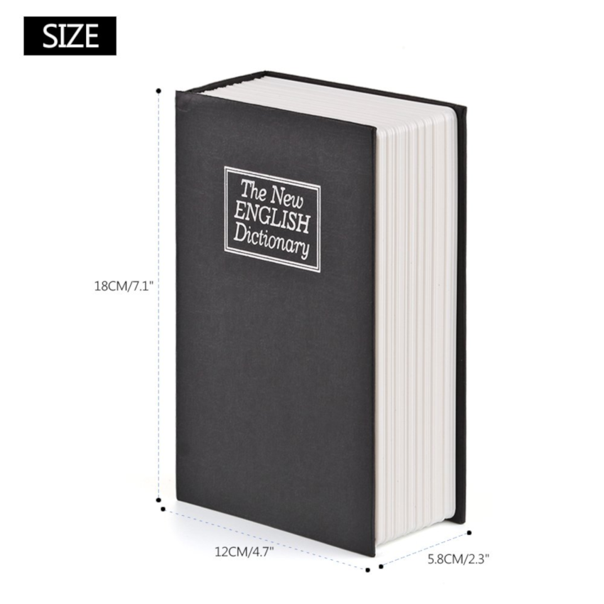 Secret Safe - New English Dictionary Book Safe