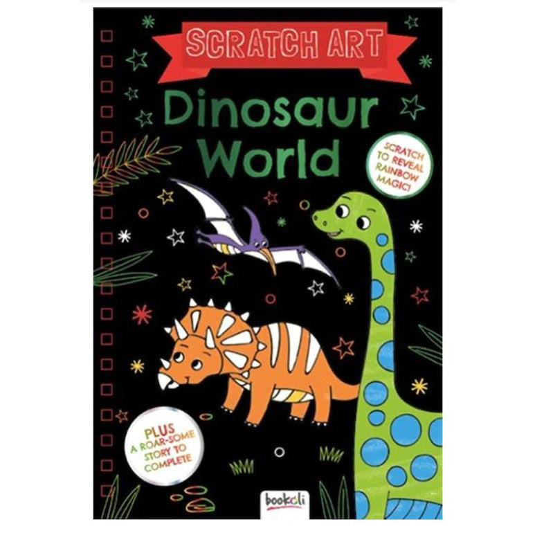 Scratch Art: Dinosaur World