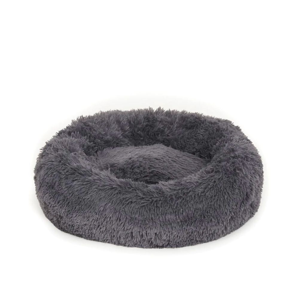 Super Plush Round Dog Bed - 70x70x20cm