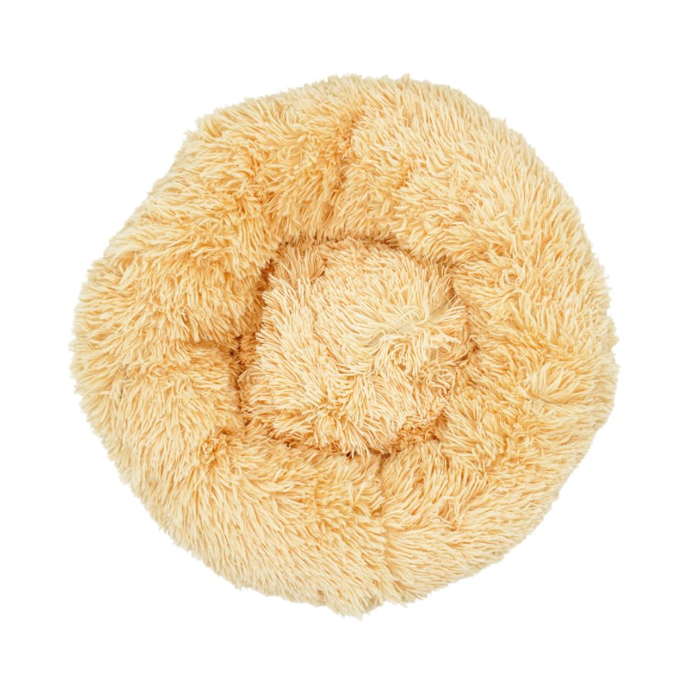 Super Plush Round Dog Bed - 70x70x20cm