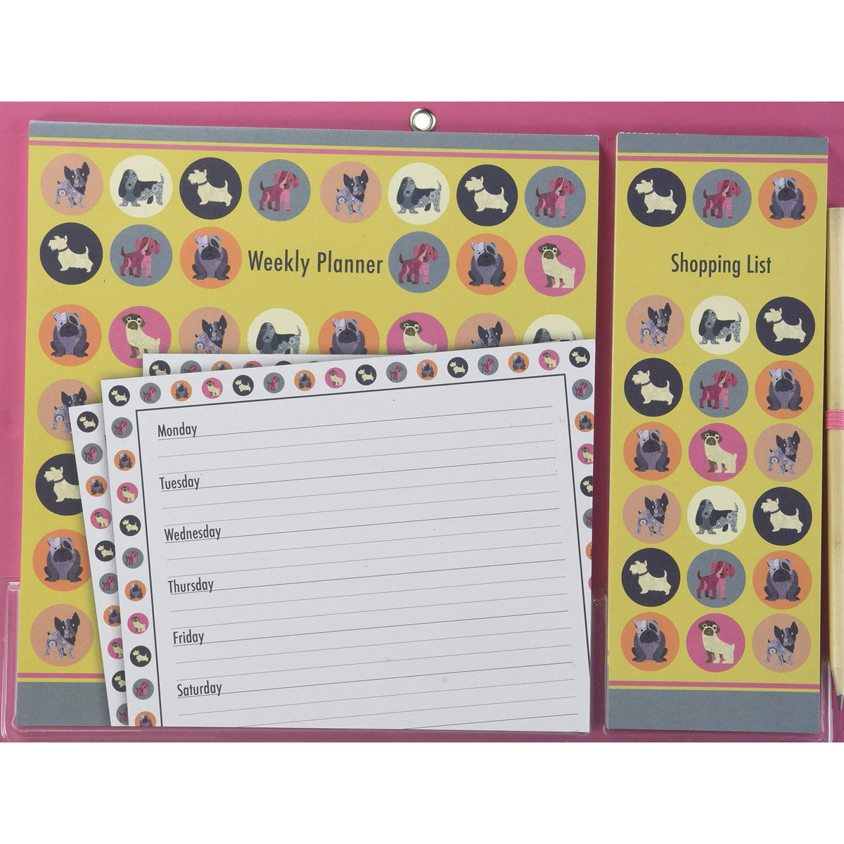 Dot the Dog Magnetic Planner Set
