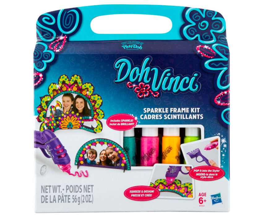 Play-Doh DohVinci Sparkle Frame Kit