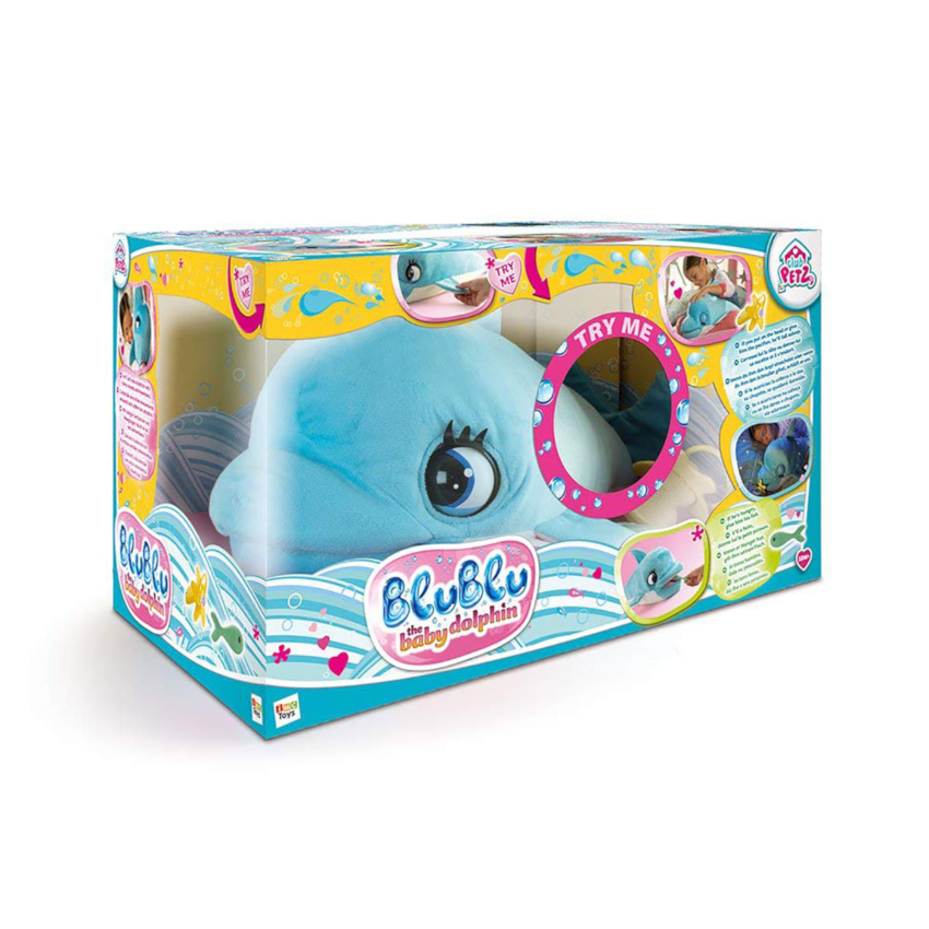 Club Petz BLU BLU the Baby Dolphin Interactive Talking Plush