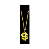 Gold Dollar Sign Necklace