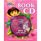 Dora the Explorer: Dora Loves Boots (Book and CD)