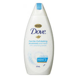 Dove Gentle Exfoliating Nourishing Body Wash 375ml