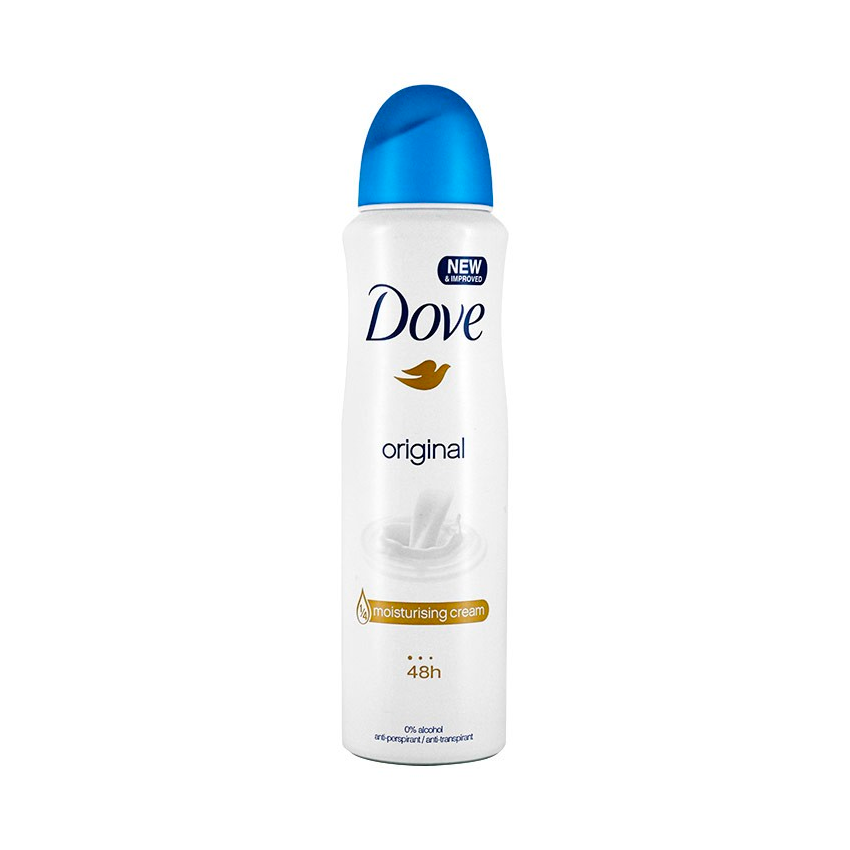2 Pack x Dove Antiperspirant Deodorant Original 150ml