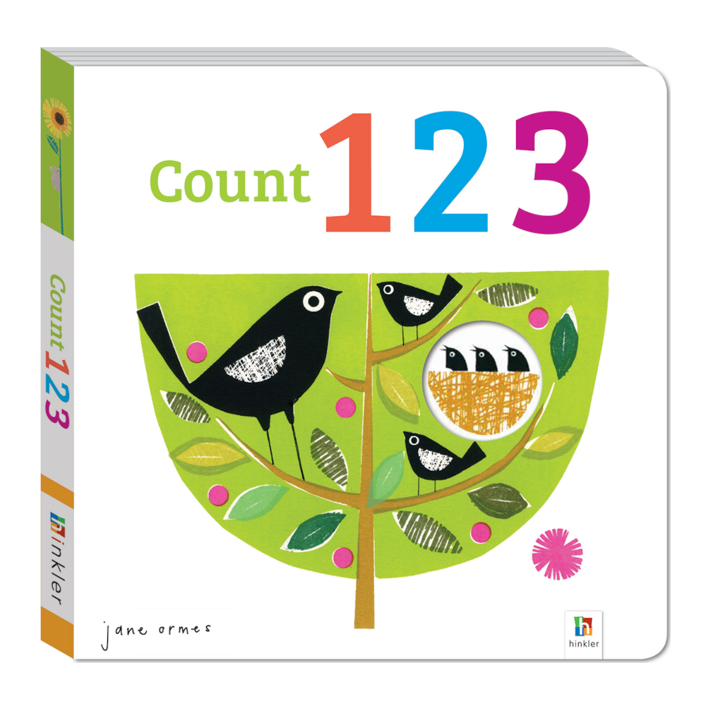 Peep Through Book: Count 1,2,3