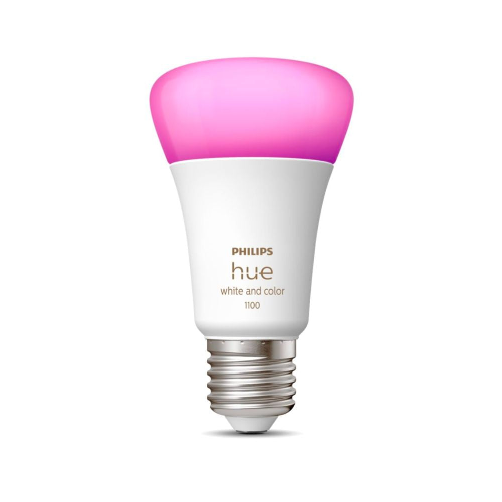 Philips Hue Smart Bulb 11W A60 E27 – White & Colour Ambiance