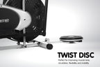 Powertrain 6-in-1 Elliptical Cross Trainer Bike with Weights and Twist Disc