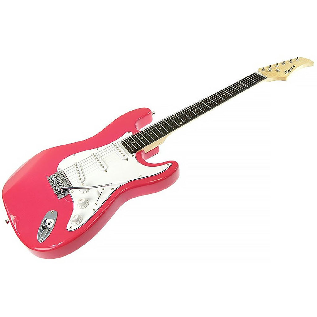 Karrera 39in Electric Guitar  - Pink