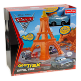 Fisher Price GeoTrax Disney Cars 2 Eiffel Tire Crash