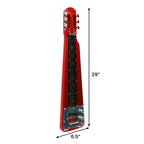 Karrera 6-String Steel Lap Guitar - Metallic Red