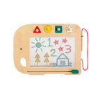 Petit Collage Doodle & Draw Elephant Wooden Magic Drawing Board