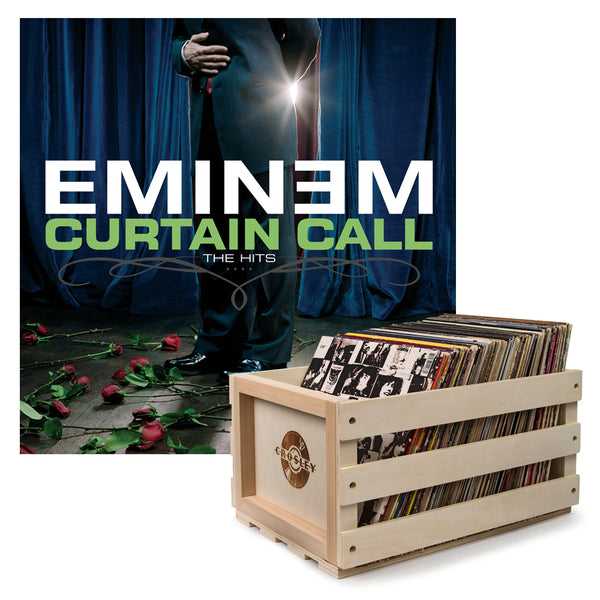 Framed Eminem Curtain Call - Double Vinyl Album Art