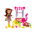 Enchantimals Dessert Cart Bren Bear & Snore Playset