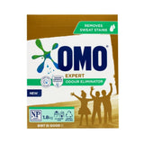 OMO Laundry Powder Expert Odour Eliminator Front & Top Loader - 1.8kg