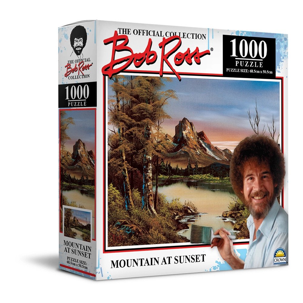 1000 Piece Bob Ross Jigsaw Puzzle - 68.5x50.5cm