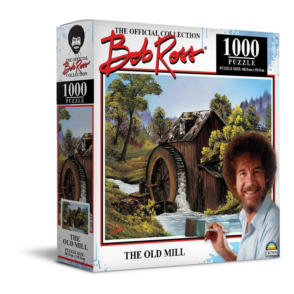 1000 Piece Bob Ross Jigsaw Puzzle - 68.5x50.5cm