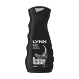 Lynx Black Body Wash - Frozen Pear and Cedarwood Scent - 400ml