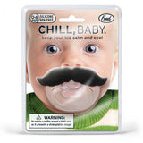 Chill, Baby Moustache Novelty Dummy Pacifier