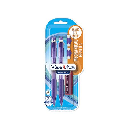 6 Pack x Paper Mate Quick Flip Mechanical Pencil Pack
