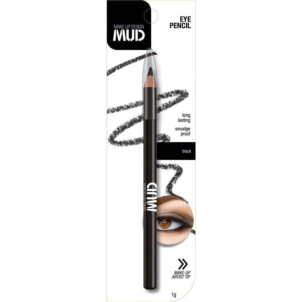 Mud Kajal Eyeliner Smudge Black 1g